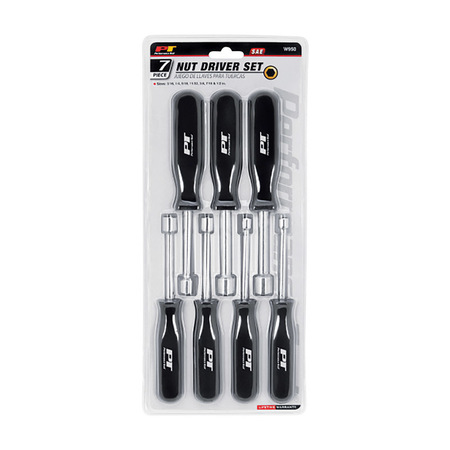 PERFORMANCE TOOL Nutdriver Set Sae 7Pc W950